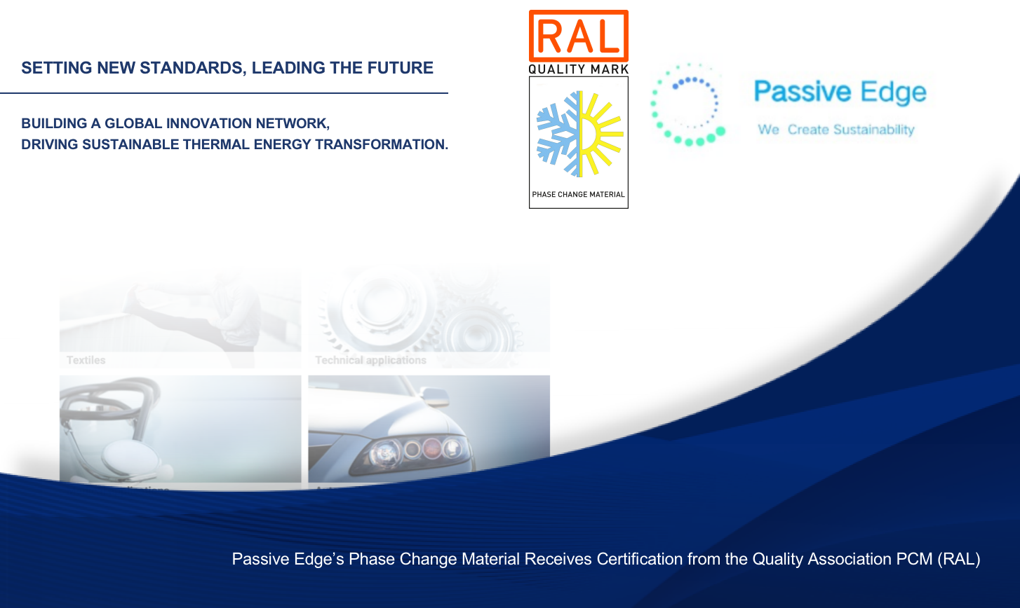 Passive Edge PCM earns RAL Quality Mark certification
