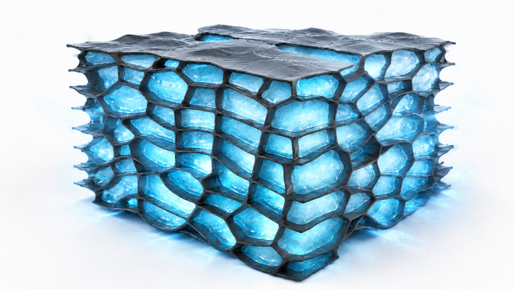 UltraST PCM ultra-high-conductivity shape-stabilized material structure diagram